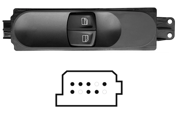 Switch, window regulator (SMB121)