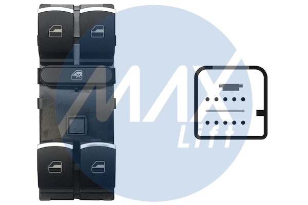 Switch, window regulator (SVW125)