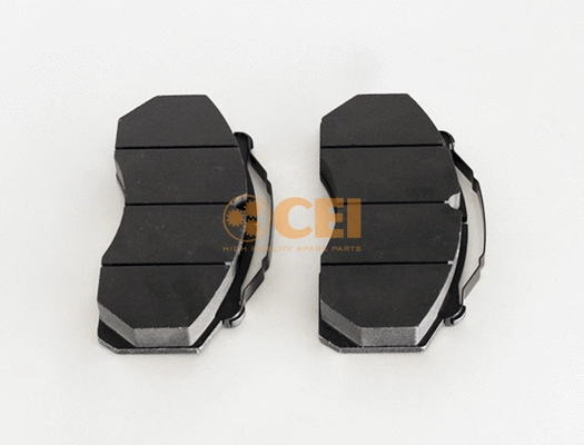 Brake Pad Set, disc brake (584.039)