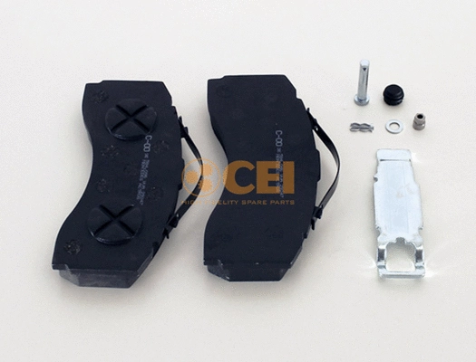 Brake Pad Set, disc brake (584.096)