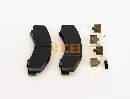 Brake Pad Set, disc brake (584.106)