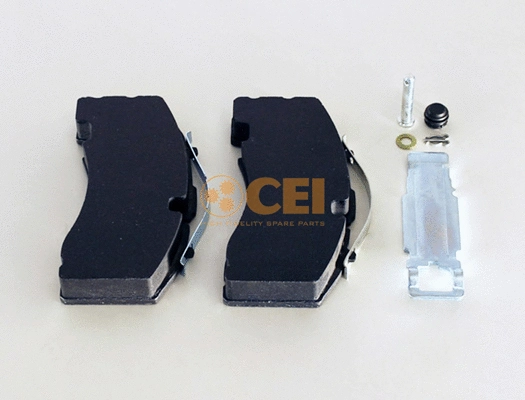 Brake Pad Set, disc brake (584.035)