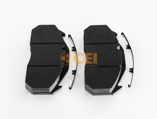 Brake Pad Set, disc brake (584.020)
