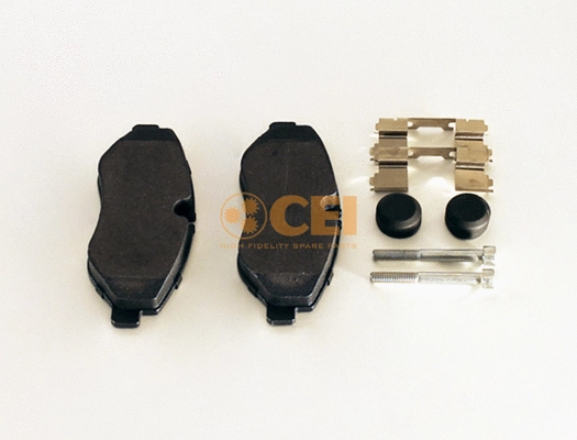 Brake Pad Set, disc brake (584.029)