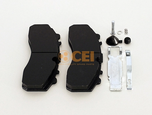 Brake Pad Set, disc brake (584.000)