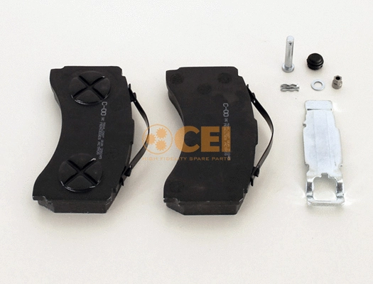 Brake Pad Set, disc brake (584.097)