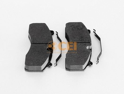 Brake Pad Set, disc brake (584.086)