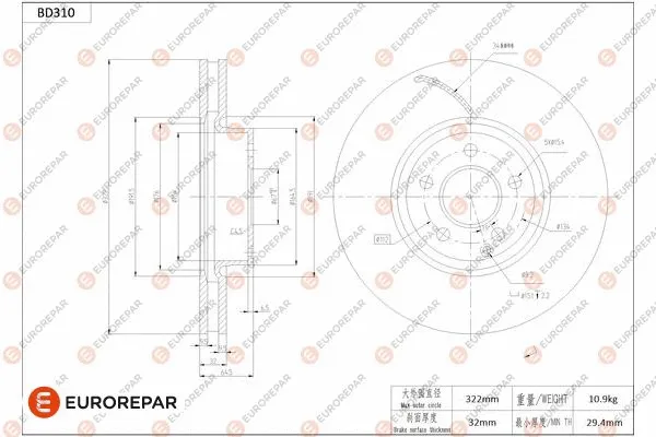 Brake Disc (1684275280)