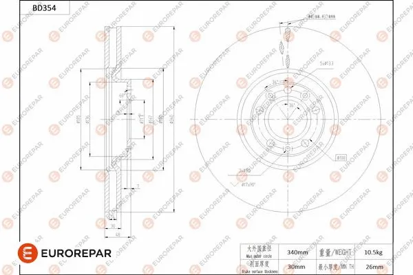 Brake Disc (1684279680)