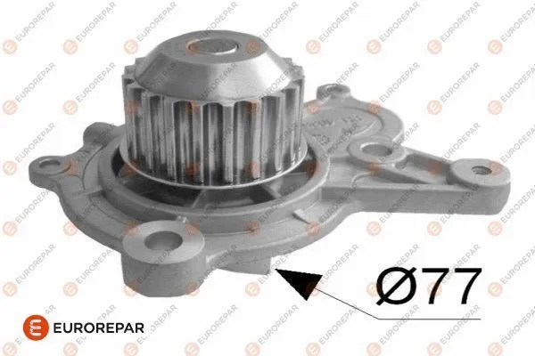 Water Pump, engine cooling (1623105580)