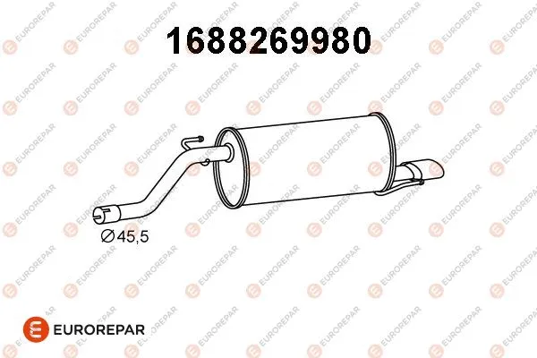Rear Muffler (1688269980)