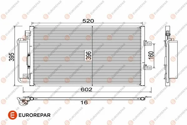 Condenser, air conditioning (1610163080)
