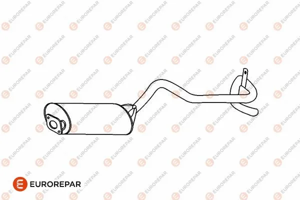 Rear Muffler (E12874N)