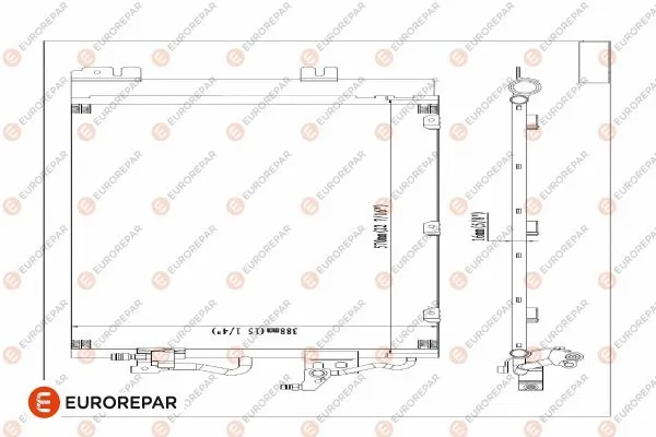 Condenser, air conditioning (1610159580)