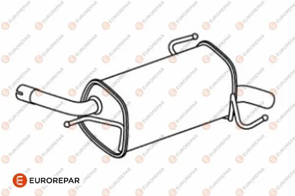 Rear Muffler (E12802E)