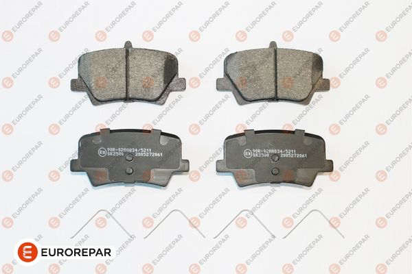 Brake Pad Set, disc brake (1689801680)