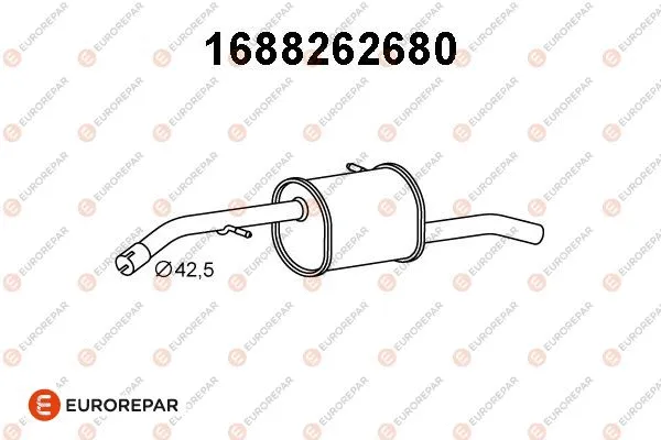 Rear Muffler (1688262680)