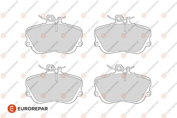 Brake Pad Set, disc brake (1686271080)