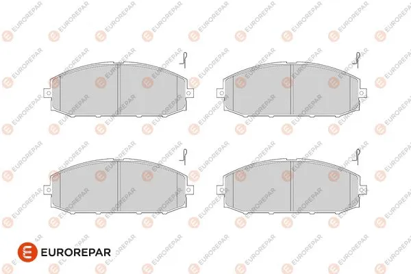 Brake Pad Set, disc brake (1686268080)