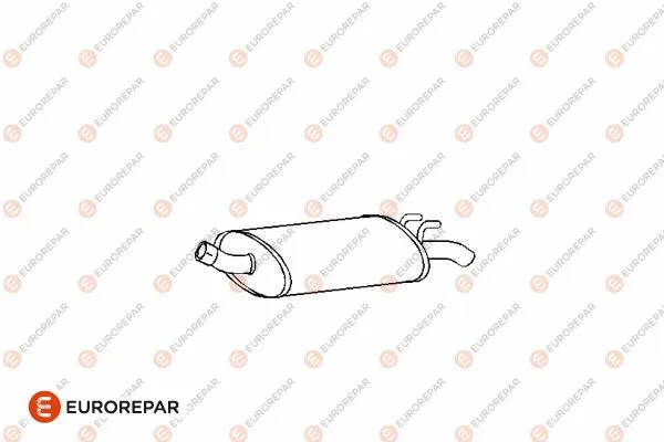 Rear Muffler (E12894A)