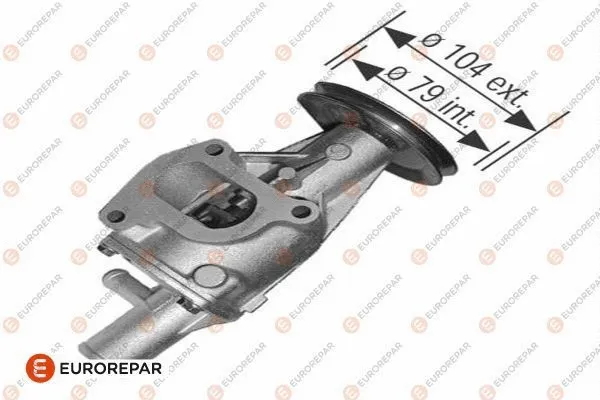 Water Pump, engine cooling (1623110980)
