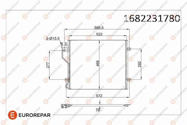 Condenser, air conditioning (1682231780)