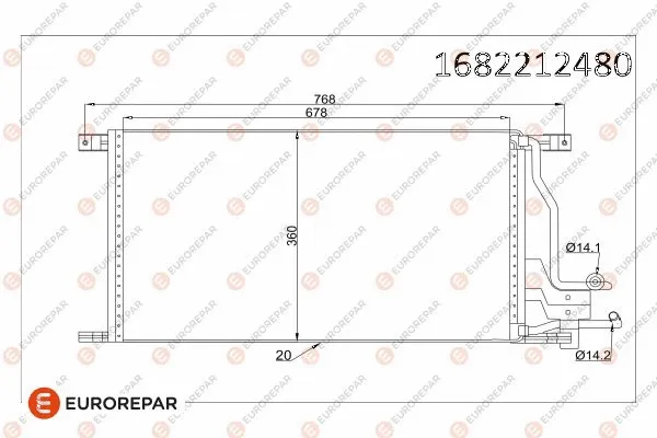 Condenser, air conditioning (1682212480)