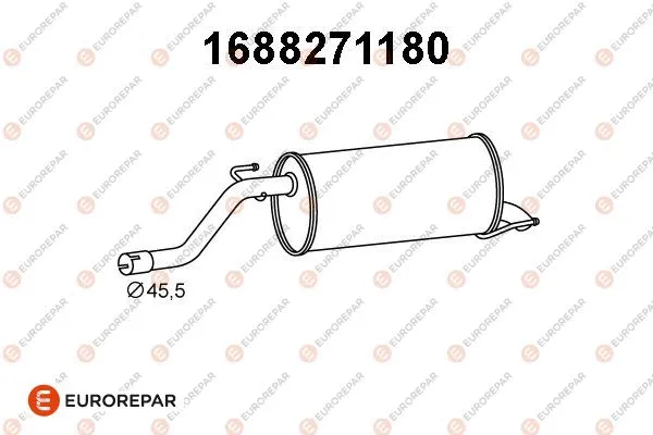 Rear Muffler (1688271180)