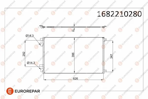 Condenser, air conditioning (1682210280)