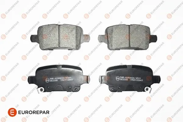 Brake Pad Set, disc brake (1667816680)