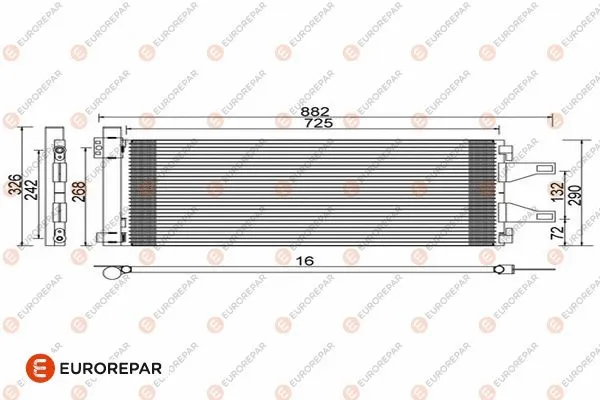 Condenser, air conditioning (1610161680)