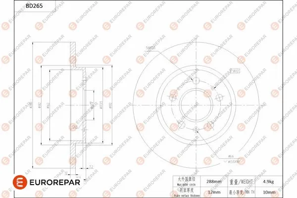 Brake Disc (1684270780)