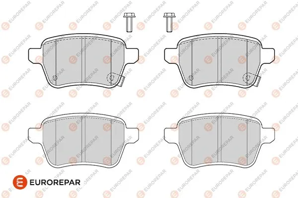 Brake Pad Set, disc brake (1686271180)