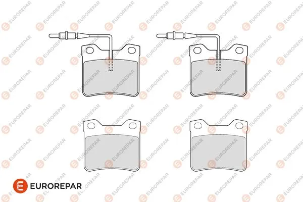 Brake Pad Set, disc brake (1686276280)