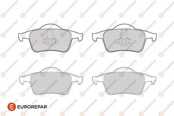 Brake Pad Set, disc brake (1686272380)