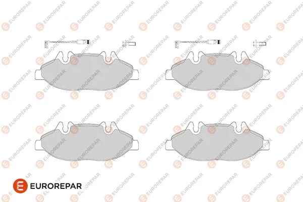 Brake Pad Set, disc brake (1686274580)