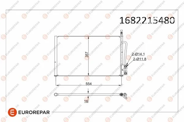 Condenser, air conditioning (1682215480)
