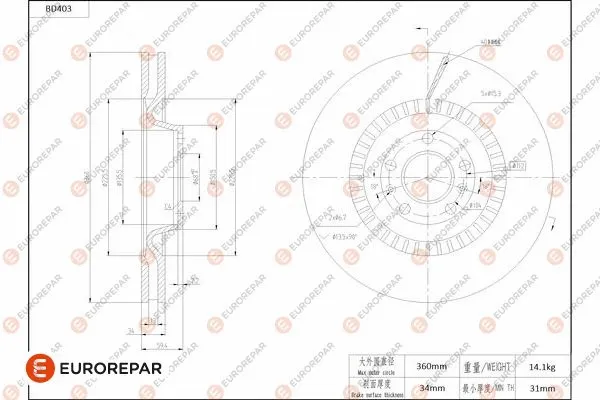 Brake Disc (1684284580)