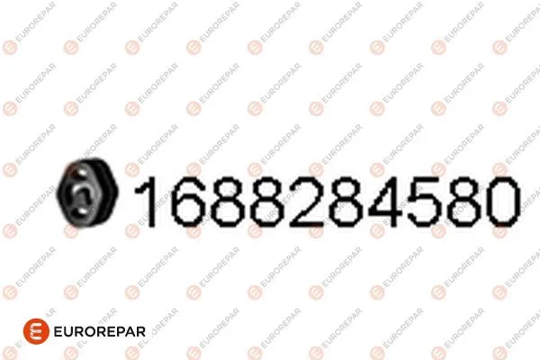 Rubber Strip, exhaust system (1688284580)