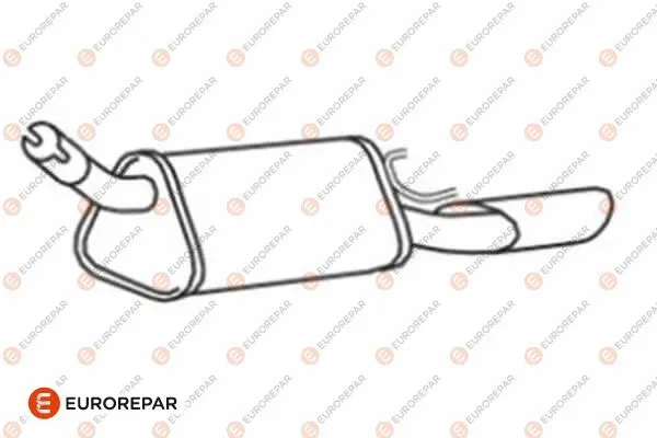 Rear Muffler (E12839E)