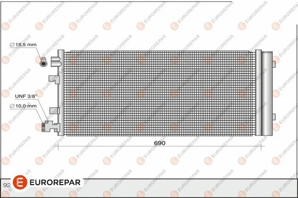 Condenser, air conditioning (1610163380)