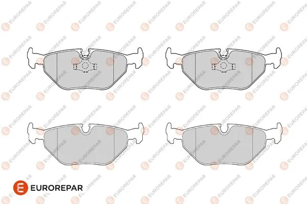 Brake Pad Set, disc brake (1686272780)