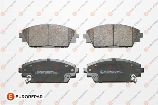 Brake Pad Set, disc brake (1639381780)