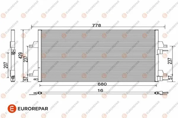 Condenser, air conditioning (1610163180)