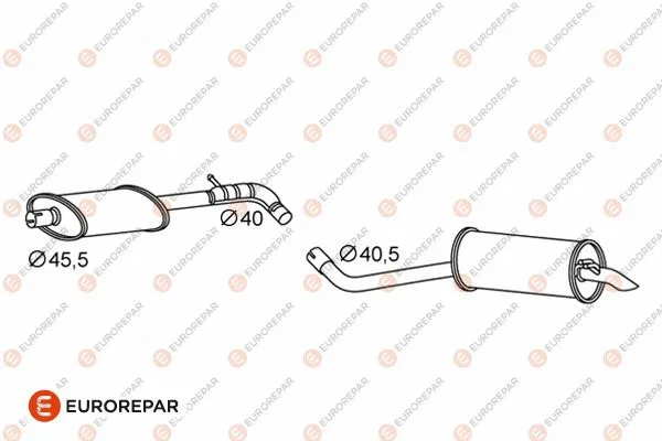 Rear Muffler (1609209680)