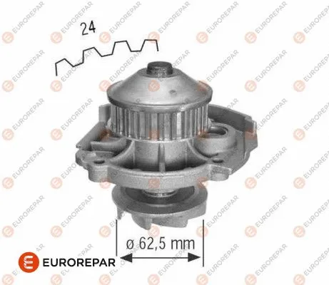 Water Pump, engine cooling (1637175480)