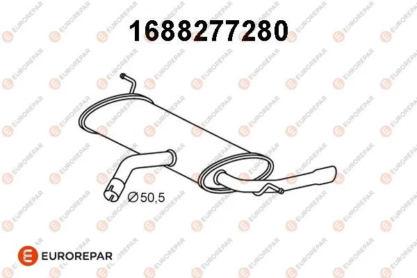 Rear Muffler (1688277280)