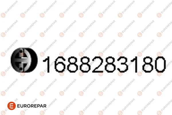 Rubber Strip, exhaust system (1688283180)