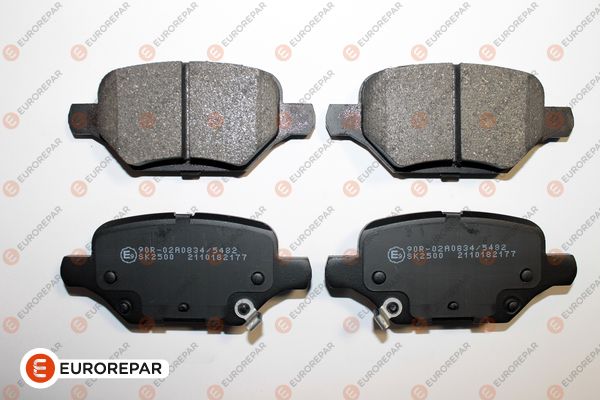 Brake Pad Set, disc brake (1689800580)