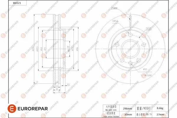 Brake Disc (1684256380)